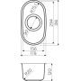 Металлическая мойка Omoikiri Omi 16-U-IN