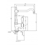 Смеситель для кухни Smeg MIR6RA-2