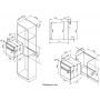 Электрический духовой шкаф Korting OKB 793 CMGW