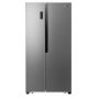 Холодильник Side-by-Side Gorenje (Горение) NRS9181MX серебристый, No frost, электронный