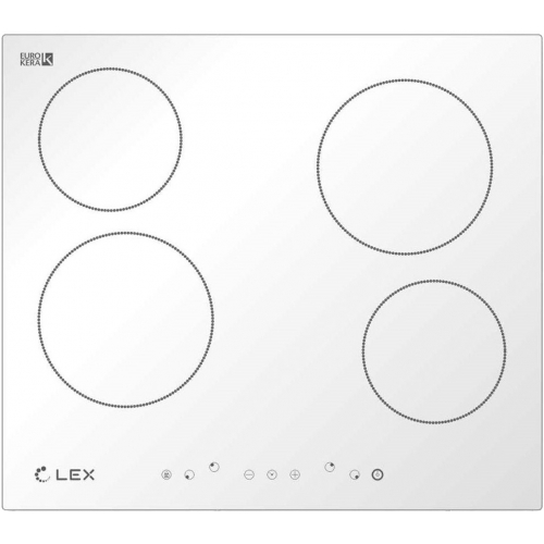 Электрическая варочная панель Lex EVH 640 WH