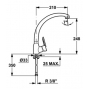 Смеситель для кухни Teka MN (81911462)