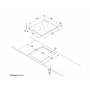 Электрическая варочная панель Korting HK 42031 B
