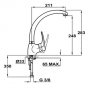 Смеситель для кухни Teka MB2 914 (40911402)