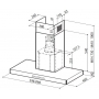 Настенная вытяжка Faber STILUX EV8+ X/V A90