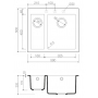 Гранитная мойка Omoikiri Bosen 59-2-SA