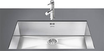 Металлическая мойка Smeg VSTQ72-2