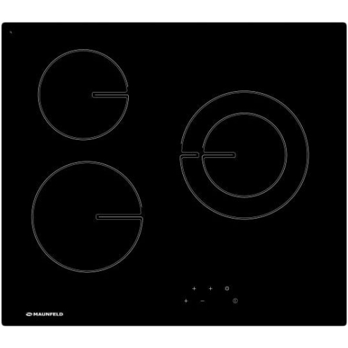 Электрическая варочная панель MAUNFELD MVCE59.3HL.1DZ.R-BK, черное стекло