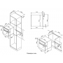 Электрический духовой шкаф Korting OKB 792 CFW