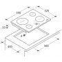 Электрическая варочная панель Candy CH64DCT