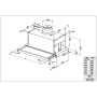 Встраиваемая вытяжка Faber MAXIMA EV8 LED AM/X  A90