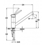 Смеситель для кухни Teka AUK 913 (509130210)