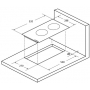 Электрическая варочная панель домино Kuppersberg ECO 301, мощность 3.0 кВт, ширина 29 см, сенсорная