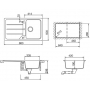 Гранитная мойка Teka Simpla 45 TG (40144501)