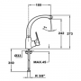 Смеситель для кухни Teka MTP 915 (469150210)