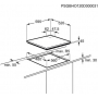 Газовая варочная панель Electrolux EGT96647LW