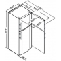 Холодильник с верхней морозилкой Liebherr CTNesf 3663-21 001