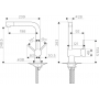 Смеситель для кухни Omoikiri Tanigawa-C