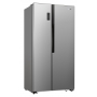 Холодильник Side-by-Side Gorenje (Горение) NRS9181MX серебристый, No frost, электронный