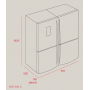 Холодильник side by side Teka NFE 900 X