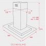 Островная вытяжка Teka DG3 ISLA 980