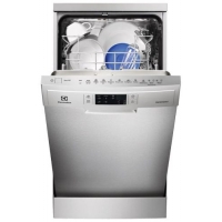 Посудомоечная машина Electrolux ESF9450LOX серебристая, 45 см