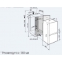 Двухкамерный высокий встраиваемый холодильник Liebherr ICBS 3224-21 001, белый, ширина 54 см, 288 л