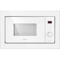 Микроволновая печь встраиваемая Gorenje BM6240SY2W с грилем, объем 23 л, 900 Вт, 60 см