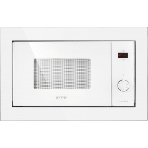 Микроволновая печь встраиваемая Gorenje BM6240SY2W с грилем, объем 23 л, 900 Вт, 60 см