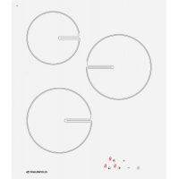 Электрическая варочная панель MAUNFELD MVCE45.3HL.SZ-WH, белое стекло