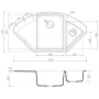 Гранитная мойка Omoikiri Sakaime 105C-PL