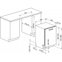 Встраиваемая посудомоечная машина 45см Smeg STA4507