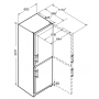 Холодильник с нижней морозилкой Liebherr CUbe 4015-20 001