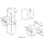 Электрический духовой шкаф Korting OKB 481 CRN