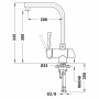 Смеситель для кухни Teka OS 206 (182060200)