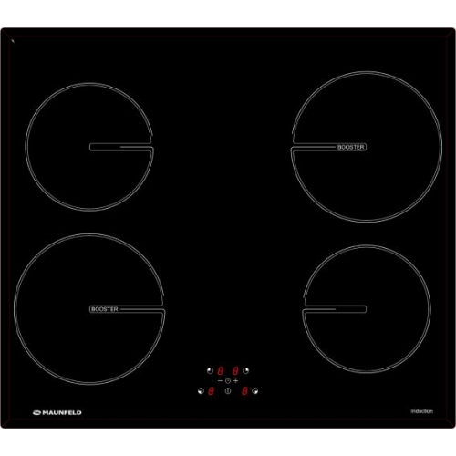 Индукционная варочная панель MAUNFELD MVI59.4HZ.2BT-BK, черное стекло