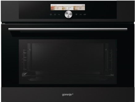 Встраиваемая черная микроволновая печь Gorenje GOM811B, объем 25 л, мощность 1000 Вт, 60 см