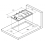 Газовая варочная поверхность Kuppersberg FBG 36 BG