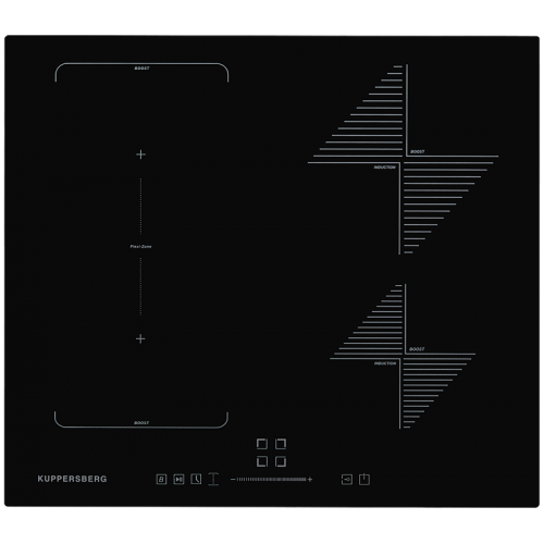 Варочная индукционная поверхность Kuppersberg ICS 614  4 конфорочная, 7 Квт, 60 см, стеклокерамика
