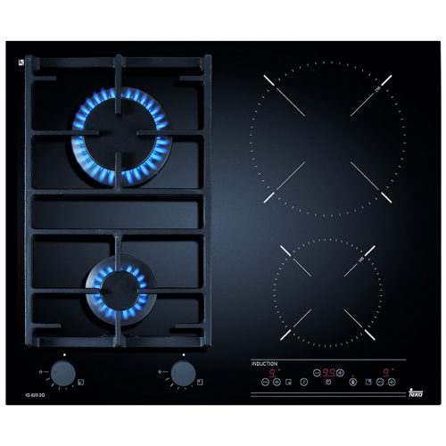 Комбинированная варочная панель Teka TWIN IG 620 2G AI AL CI стеклокерамика ,ширина 60 см, 4 конфорки