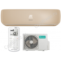 Кондиционер Hisense настенный сплит-система серии Premium CHAMPAGNE SUPER DC-Inverter AS-10UW4SVETG107(С)