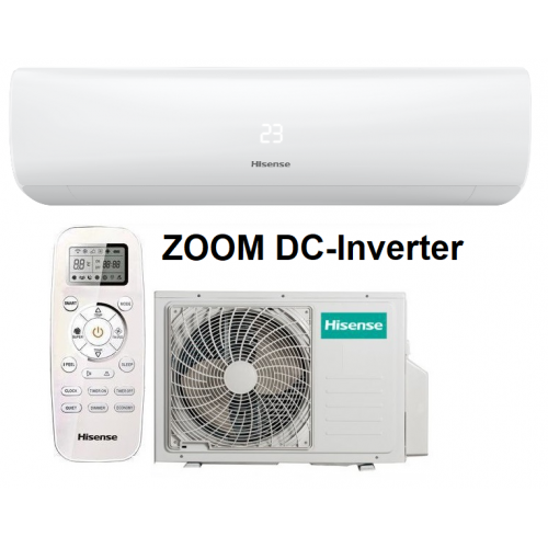 Кондиционер Hisense настенный сплит-система серии ZOOM DC-Inverter AS-07UR4RYRKB00