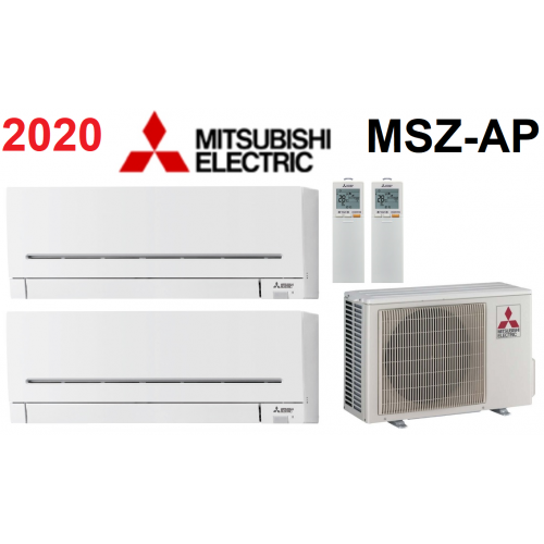 Кондиционер Mitsubishi Electric мульти-сплит-система MXZ-2F33VF + 2 внутренних блока серии Standard AP (20+20)