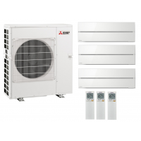 Кондиционер Mitsubishi Electric мульти-сплит-система MXZ-3F54VF + 3 внутренних блока серии Premium LN (25+25+25) белый