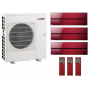 Кондиционер Mitsubishi Electric мульти-сплит-система MXZ-3F54VF + 3 внутренних блока серии Premium LN (25+25+25) рубиново-красный