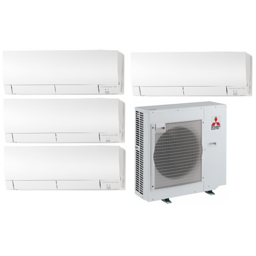 Кондиционер Mitsubishi Electric мульти-сплит-система MXZ-4E72VA + 4 внутренних блока серии Deluxe FH (25+25+25+25)