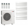 Кондиционер Mitsubishi Electric мульти-сплит-система MXZ-4F72VF + 4 внутренних блока серии Premium LN (25+25+25+25) белый