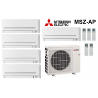 Кондиционер Mitsubishi Electric мульти-сплит-система MXZ-5F102VF + 5 внутренних блоков серии Standard AP (25+25+25+25+25)